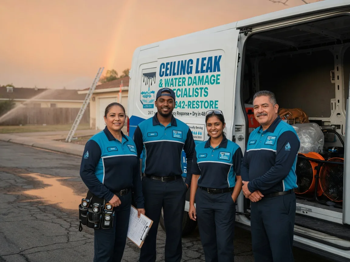 Ceiling Leak Cleanup company in Lodi, TX